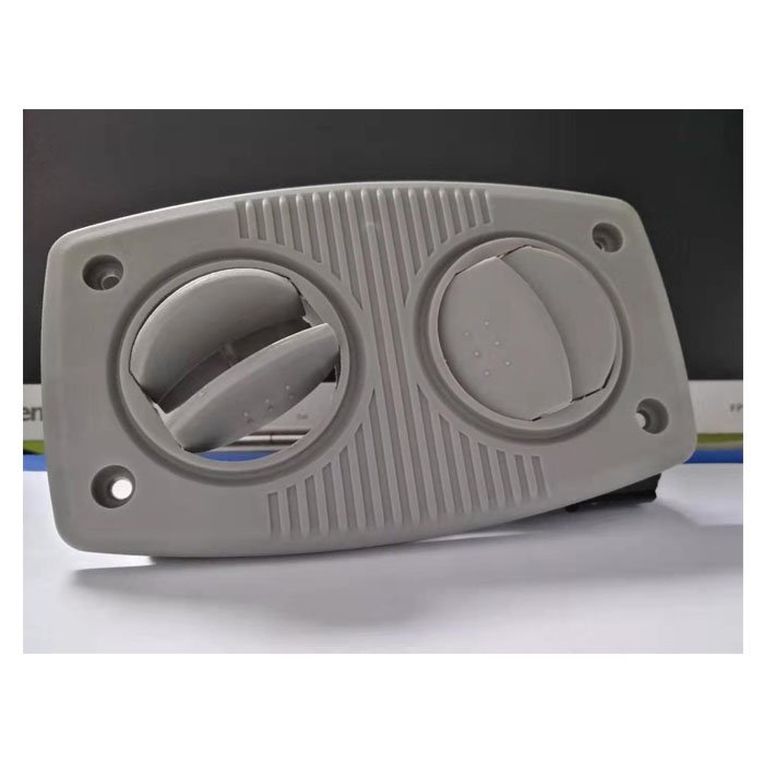 Bus Wind Outlet Double Vent 195*96 Light Yellow Stock Available China Wholesaler Air Conditioning Systems